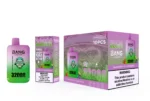 Disposable 32000 Puff Bang Leader 32k Strawberry Kiwisour Apple Raspberry Vape Device