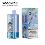 Puff 100k Waspe 100000 Blueberry Raspberryblueberry Lemonademixed Berriesgrape Honey Lce Disposable Vape Device