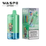 Puff 100k Waspe 100000 Mixed Berriesdouble Apple Lceblueberry Raspberryblueberry Honey Disposable Vape Device