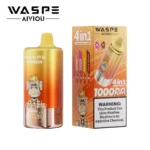 Puff 100k Waspe 100000 Strawberry Red Bullstrawberry Watermelon Bubblegumred Bull Lcecherry Cola Lce Disposable Vape Dev