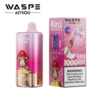 Puff 100k Waspe 100000 Strawberry Watermelonmr.bluegrape Lcerainbow Candy Disposable Vape Device