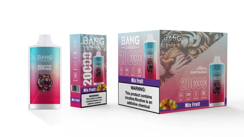 Jednorazowe urządzenie Puff 20k Bang Leader Vape 20000 Mix Fruit