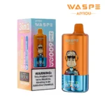 Puff 60k Waspe Aiviou 60000 Puffs Strawberry Raspberry Cherry Love 666 Candy Ice Disposable Vape Device