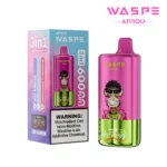 Puff 60k Waspe Aiviou 60000 Puffs Strawberry Watermelon Raspberry Candy Grape Ice Disposable Vape Device