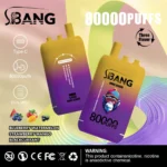 Puff 80k Bang Leader Disposable Vape Blueberry Watermelon Strawberry Mango Blackcurrant Device