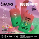 Puff 80k Bang Leader Disposable Vape Kiwi Passion Lychee Ice Mango Peach Pine Device