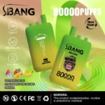 Puff 80k Bang Leader Disposable Vape Watermelon Ice Strawberry And Mango Banana Device