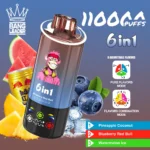 Vape 110k Bang Leader Pineapple Coconut Blueberry Red Bull Watermelon Ice Disposable Device