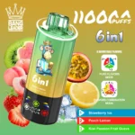 Vape 110k Bang Leader Strawberry Ice Peach Lemon Kiwi Passion Fruit Guava Disposable Device