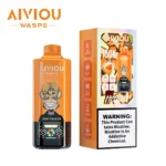 Vape100k Waspe Aiviou 100000 Puffs 6 In 1 Flavors Fizzy Cola Ice Energy Drink Cherry Disposable Vape Device