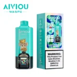 Vape100k Waspe Aiviou 100000 Puffs 6 In 1 Flavors Grape Ice Blue Razz Cherry Strawberry Disposable Vape Device