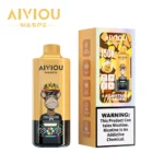 Vape100k Waspe Aiviou 100000 Puffs 6 In 1 Flavors Red Bull Ice Raspberry Pomp Sour Mango Strawberry Disposable Vape Devi