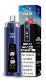 Al Fakher 8000 Crystal Puffar Berry Ice Disposable Vape Device
