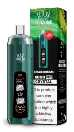 Al Fakher 8000 Crystal Puffar Space Dream Disposable Vape Device
