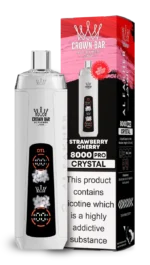 Al Fakher 8000 Crystal Puffar Strawberry Cherry Disposable Vape Device
