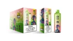 Bang Blaze 60k Vape Puffs Fraise Pastèque Kiwi Fruit de la passion Goyave Mangue Ice Sour Peach Dispositif jetable