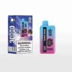 Bang King 30k Puffar Vape Blueberry Ice Black Dragon Disposable Device