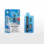 Bang King 30k Puffar Vape30k Blueberry Raspberry Mixed Mouldy Fruit Disposable Vape Device
