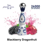 Humo Azul 24k Blue Puff Blackberry Dragonfruit Einweg-Vape-Gerät
