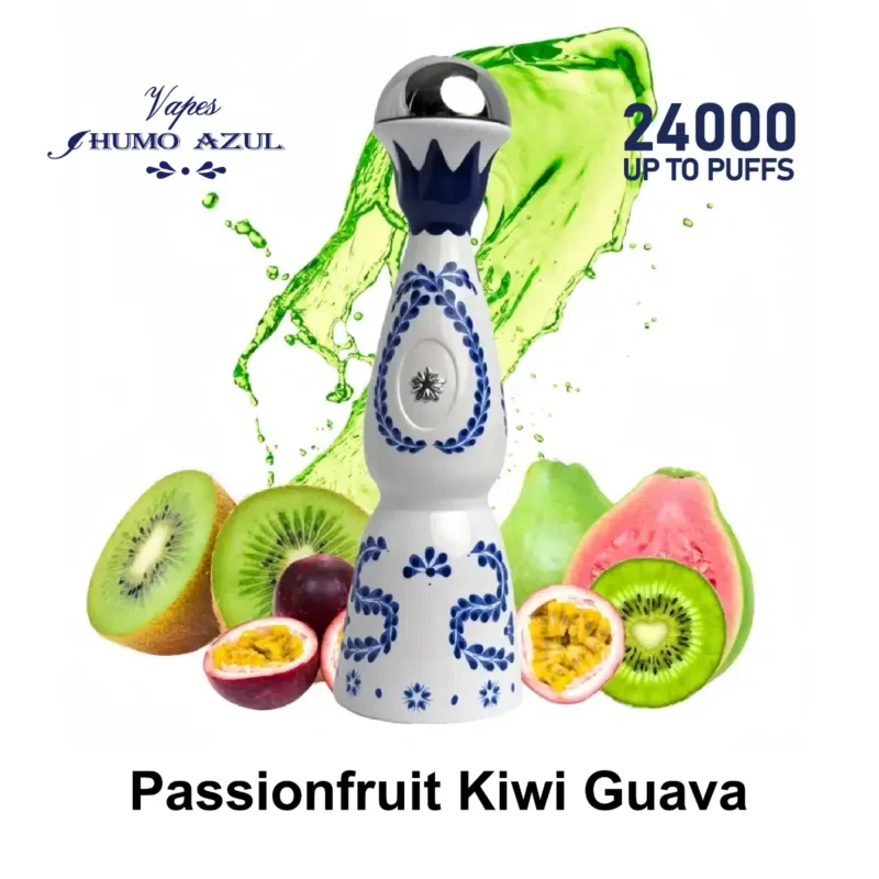 Humo Azul 24k Blue Puff Passionsfrucht Kiwi Guave Einweg-Vape-Gerät