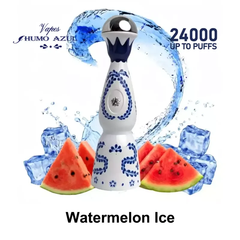 humo azul 24k-blue-puff 24k-watermelon ice Humo Azul 24k Blue Puff Wassermelone Eis Einweg-Vape-Gerät