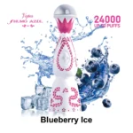 Jednorazowe urządzenie Vape Humo Azul 24k Pink Puff Blueberry Ice