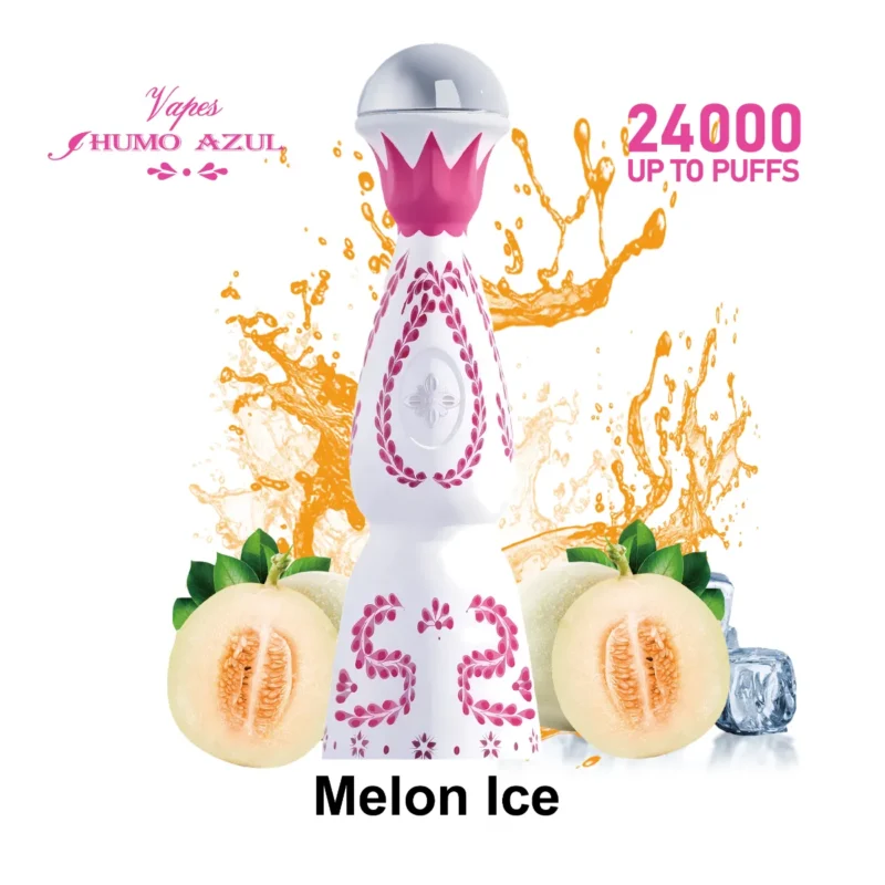 Jednorazowe urządzenie Vape Humo Azul 24k Pink Puff Melon Ice