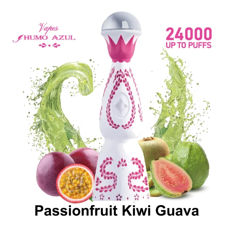 Jednorazowe urządzenie vape Humo Azul 24k Pink Puff Passion Kiwi Guava