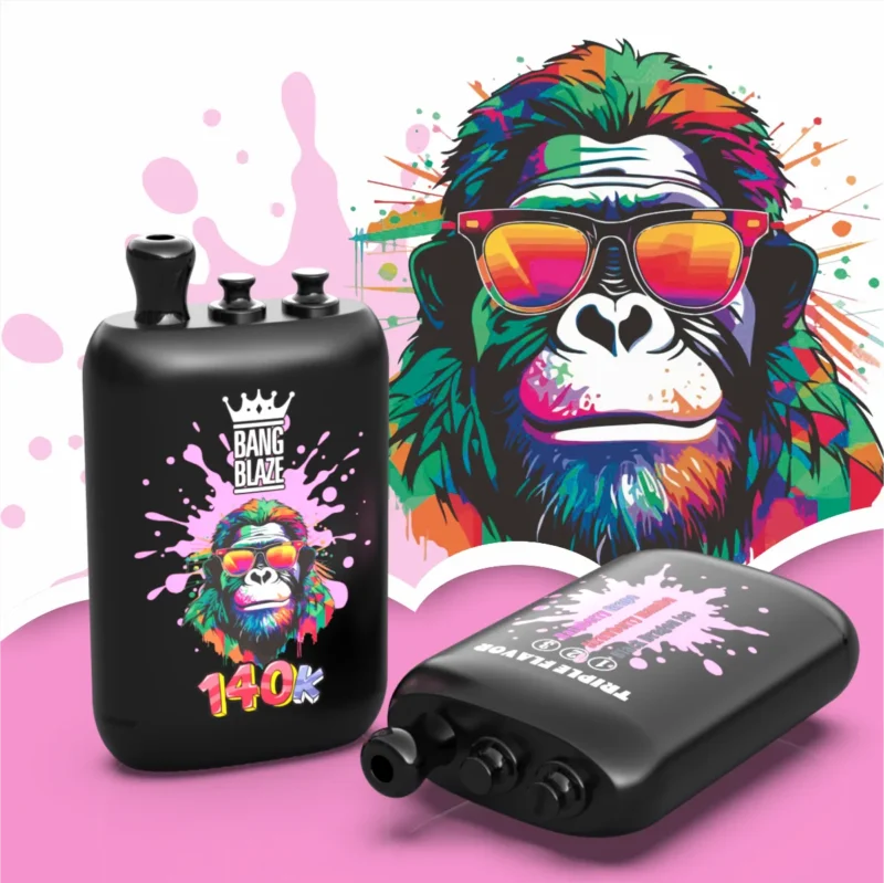 Puff 140k Bang Blaze 140000 Disposable Black Dragon Icestrawberry Mambaraspberry Grape Vape Device