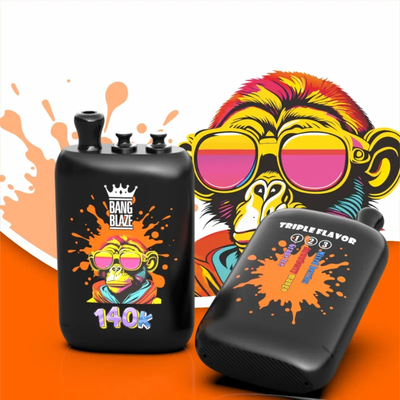 Puff 140k Bang Blaze 140000 Disposable Grape Icestrawberry Mangomixed Berries Vape Device