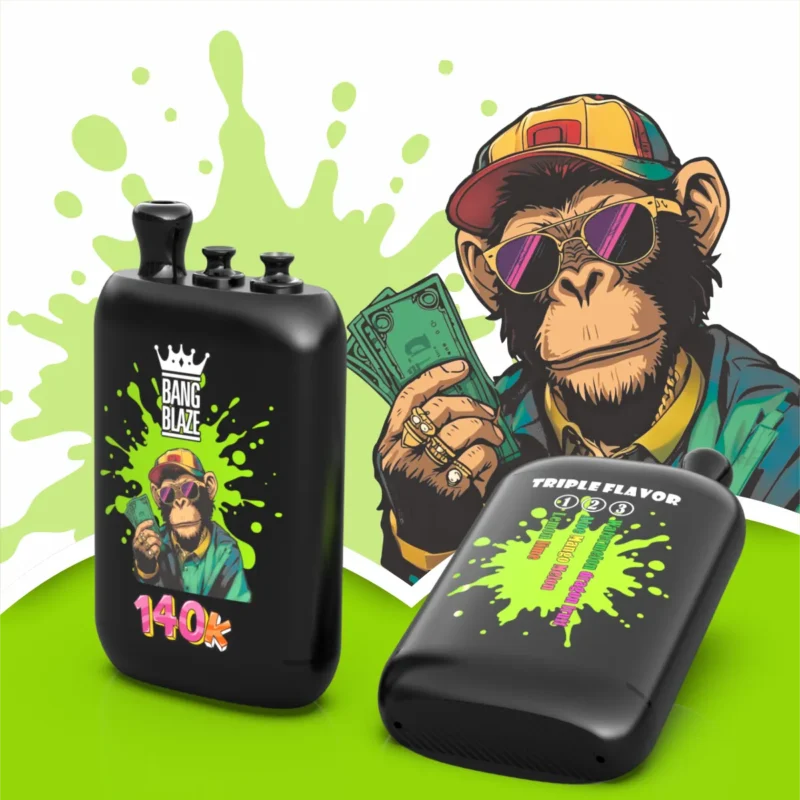 Puff 140k Bang Blaze 140000 Disposable Lemon Limealoe Mango Lelonwatermelon Dragon Fruit Vape Device