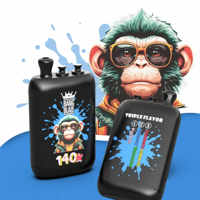 Puff 140k Bang Blaze 140000 Disposable Peach Ice Blueberry Watermelon Strawberry Lemon Vape Device