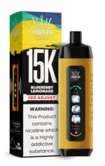 Suvaper Al Fakher 15000 Ice Adjust Puffs 15k Blueberry Lemonade Disposable Vape Device