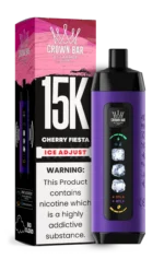 Suvaper Al Fakher 15000 Ice Adjust Puffs 15k Cherry Fiesta Disposable Vape Device