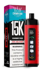 Suvaper Al Fakher 15000 Ice Adjust Puffs 15k Cherry Fizz Disposable Vape Device