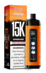 Suvaper Al Fakher 15000 Ice Adjust Puffs 15k Fusion Pop Disposable Vape Device