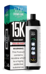 Suvaper Al Fakher 15000 Ice Adjust Puffs 15k Gum Mint Disposable Vape Device