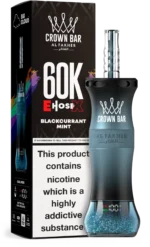 Suvaper Al Fakher Crown Bar 60k E Hose X Blackcurrant Mint Disposable Vape Device