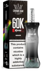 Suvaper Al Fakher Crown Bar 60k E Hose X Grape Disposable Vape Device