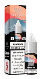 Suvaper Al Fakher Liquid Nic Salt Peach Ice Disposable Vape Device