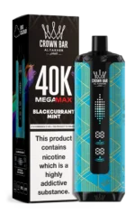 Suvaper Al Fakher Maga Max 40k Puff 40000 Puffs Blackcurrant Ice Einweg-Vape-Gerät