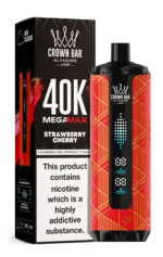Suvaper Al Fakher Maga Max 40k Puff 40000 Puffs Strawberry Cherry Disposable Vape Device
