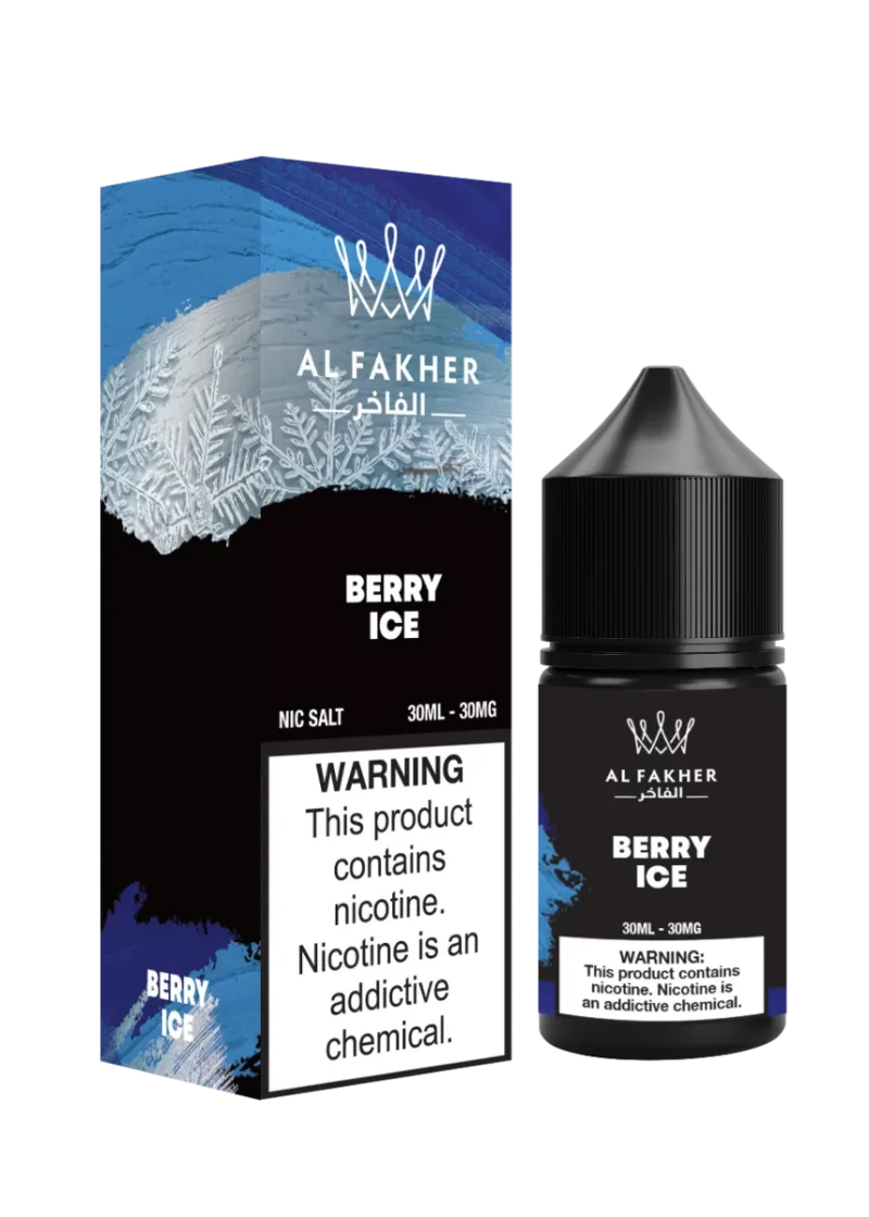 Suvaper Al Fakher Nic Salt 30ml Liquid Berry Ice Disposable Vape Device