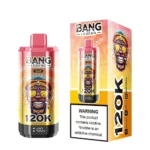 Suvaper Bang Legend 120 000 120k zaciągnięć – e-papieros jednorazowy o smaku truskawka, arbuz, kantalupa, jabłko, cola, lody, mango, brzoskwinia, Love 66