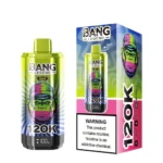 Suvaper Bang Legend 120 000 120k zaciągnięć – e-liquid o smaku jagodowo-mrożonym kiwi, marakui, guawy, potrójnego melona, brzoskwini, ananasa i marakui