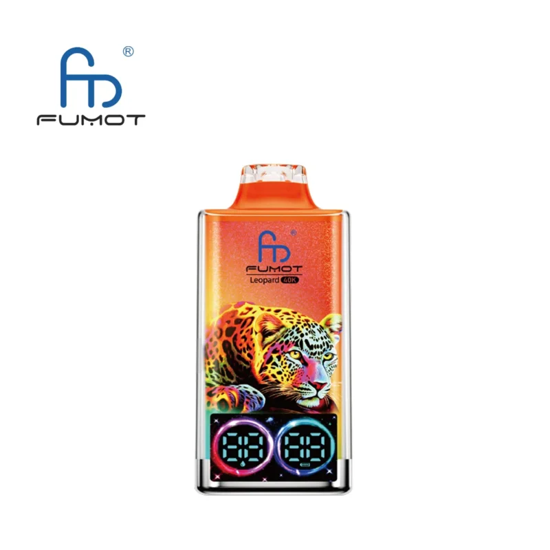 Suvaper Fumot Leopard 40000 40k Puff Cherry Ice Disposable Vape Device