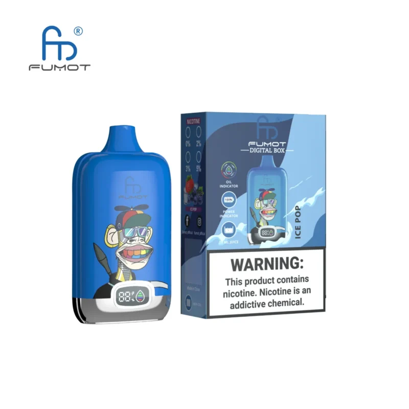Suvaper Fumot Randm Digital Box 12k Ice Pop Disposable Vape Device