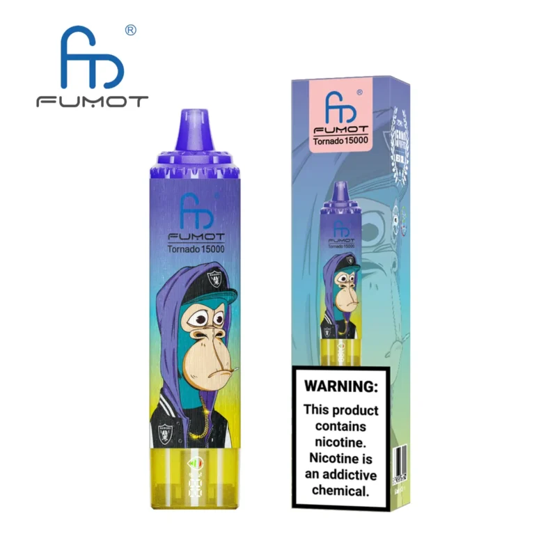 Suvaper Fumot Tornado 15k Vape Puffs 15000 Berry Lemonade Disposable Device