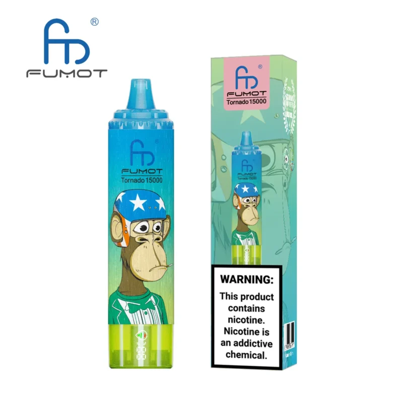 Suvaper Fumot Tornado 15k Vape Puffs 15000 Gummy Bear Disposable Device
