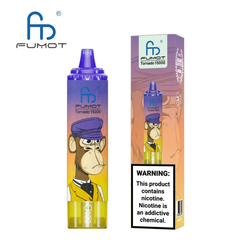 Suvaper Fumot Tornado 15k Vape Puffs 15000 Mango On Ice Disposable Device
